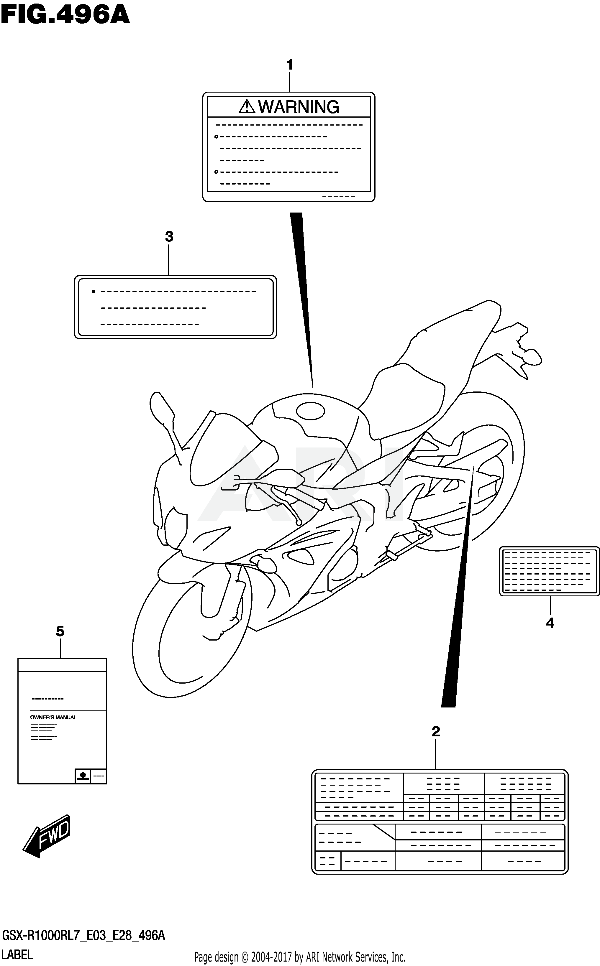 LABEL (GSX-R1000RL7 E03)