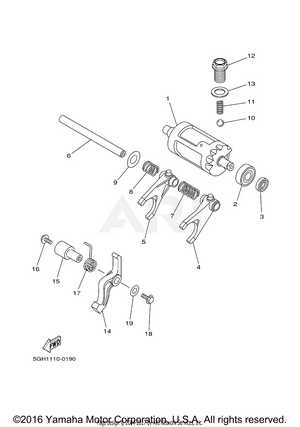 SHIFT CAM FORK