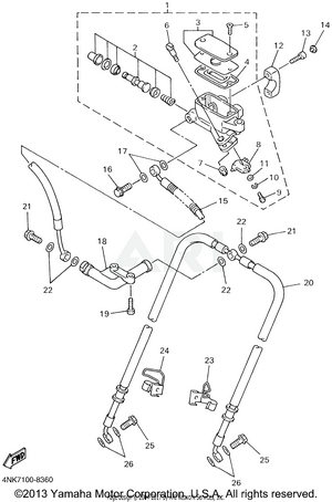 FRONT MASTER CYLINDER