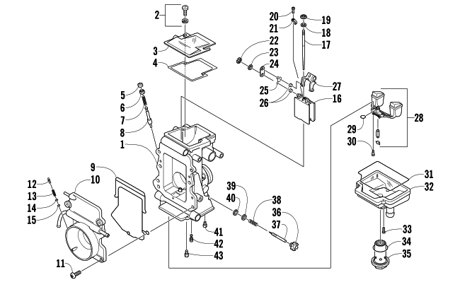 CARBURETOR - INTERNAL PARTS