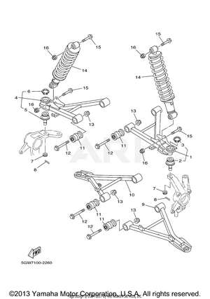 FRONT SUSPENSION WHEEL