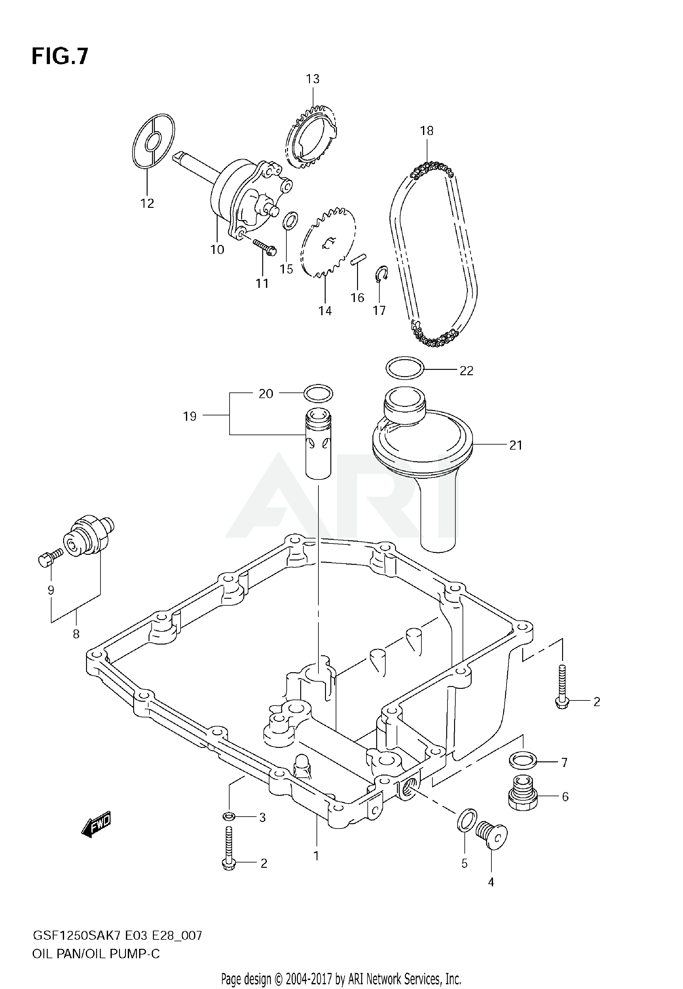 OIL PAN - OIL PUMP