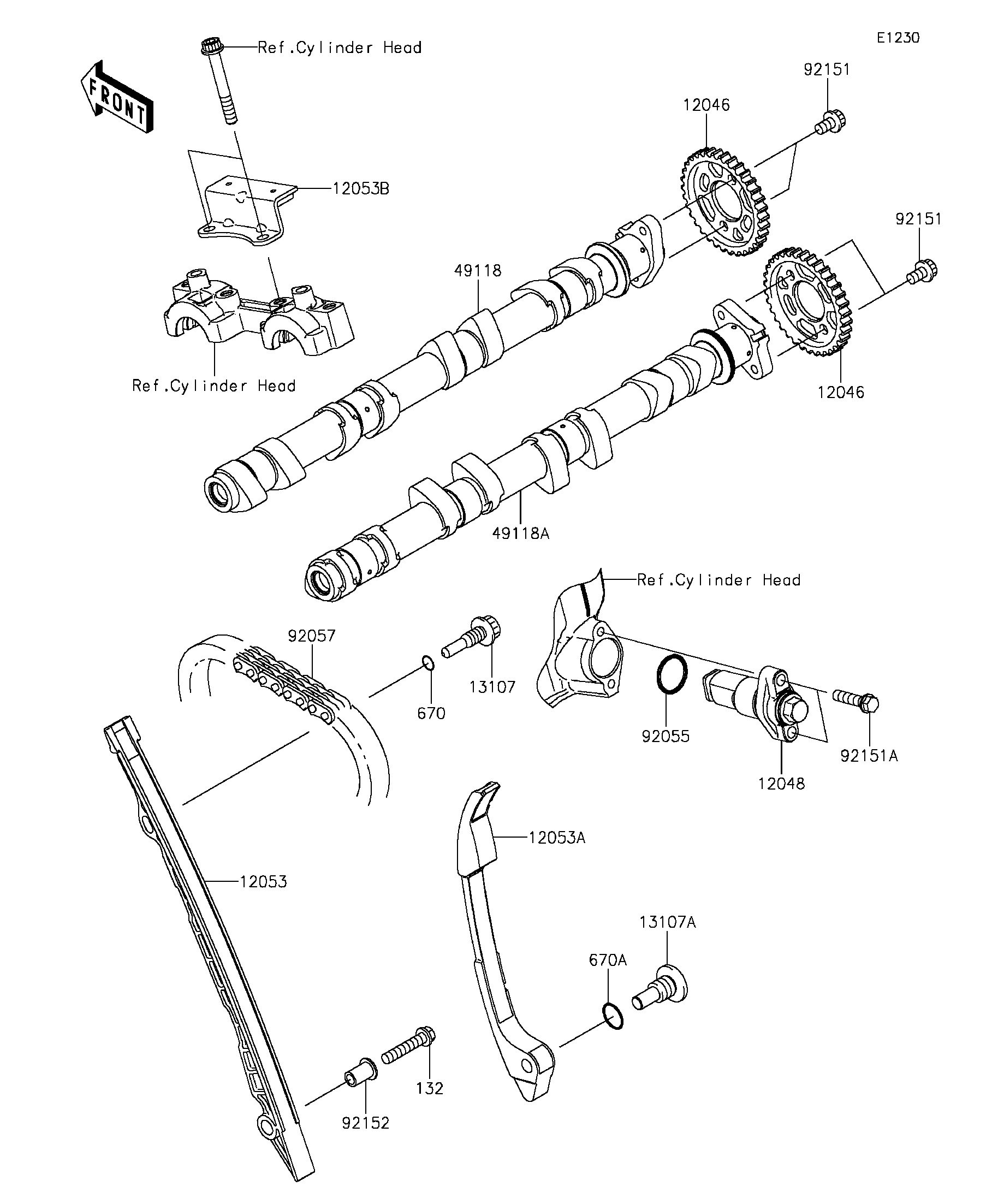 Camshaft(s)/Tensioner