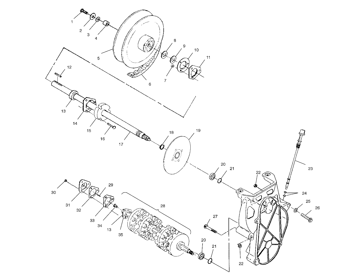 DRIVE TRAIN - S01SB8AS (4960686068B009)