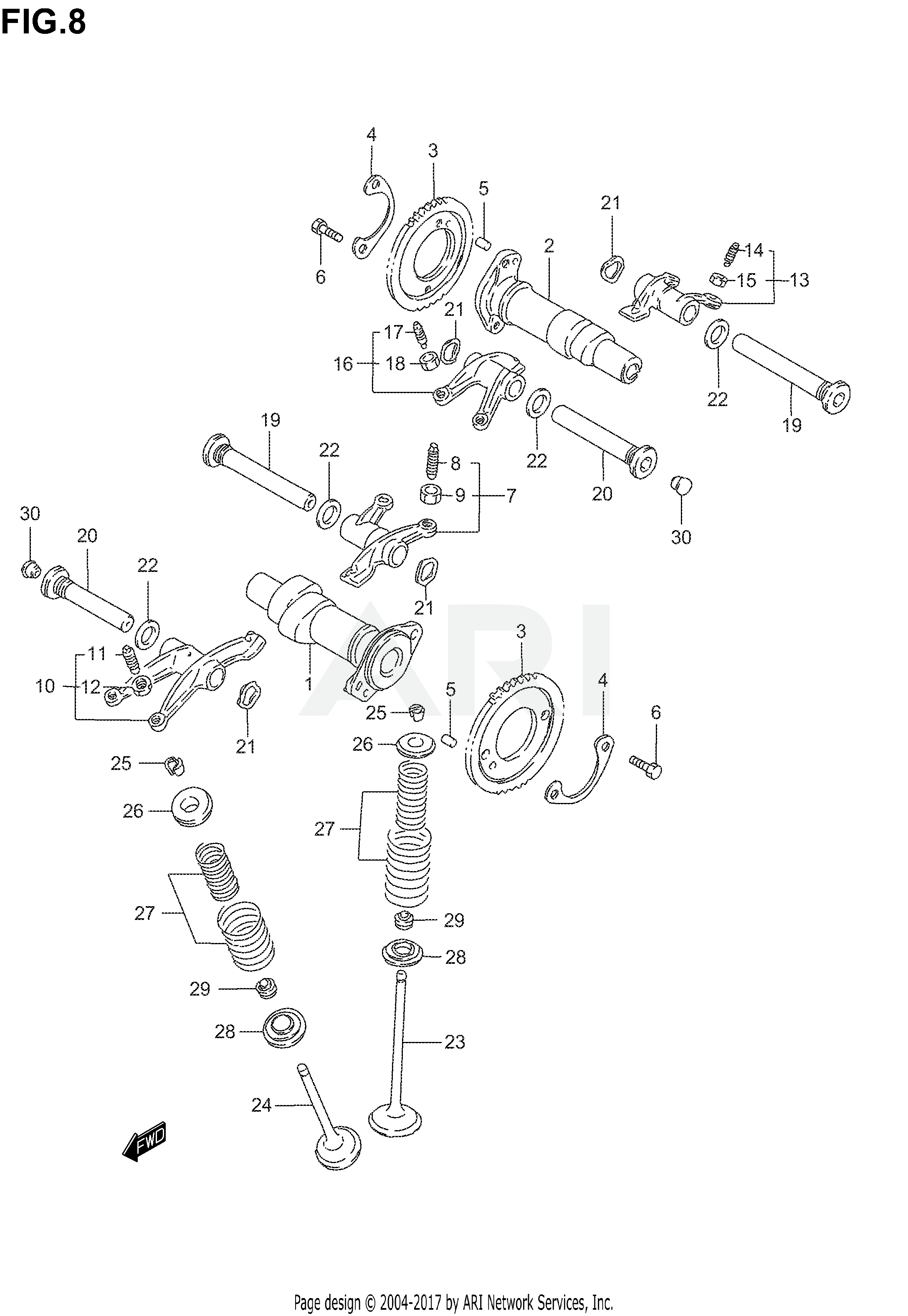 CAMSHAFT - VALVE