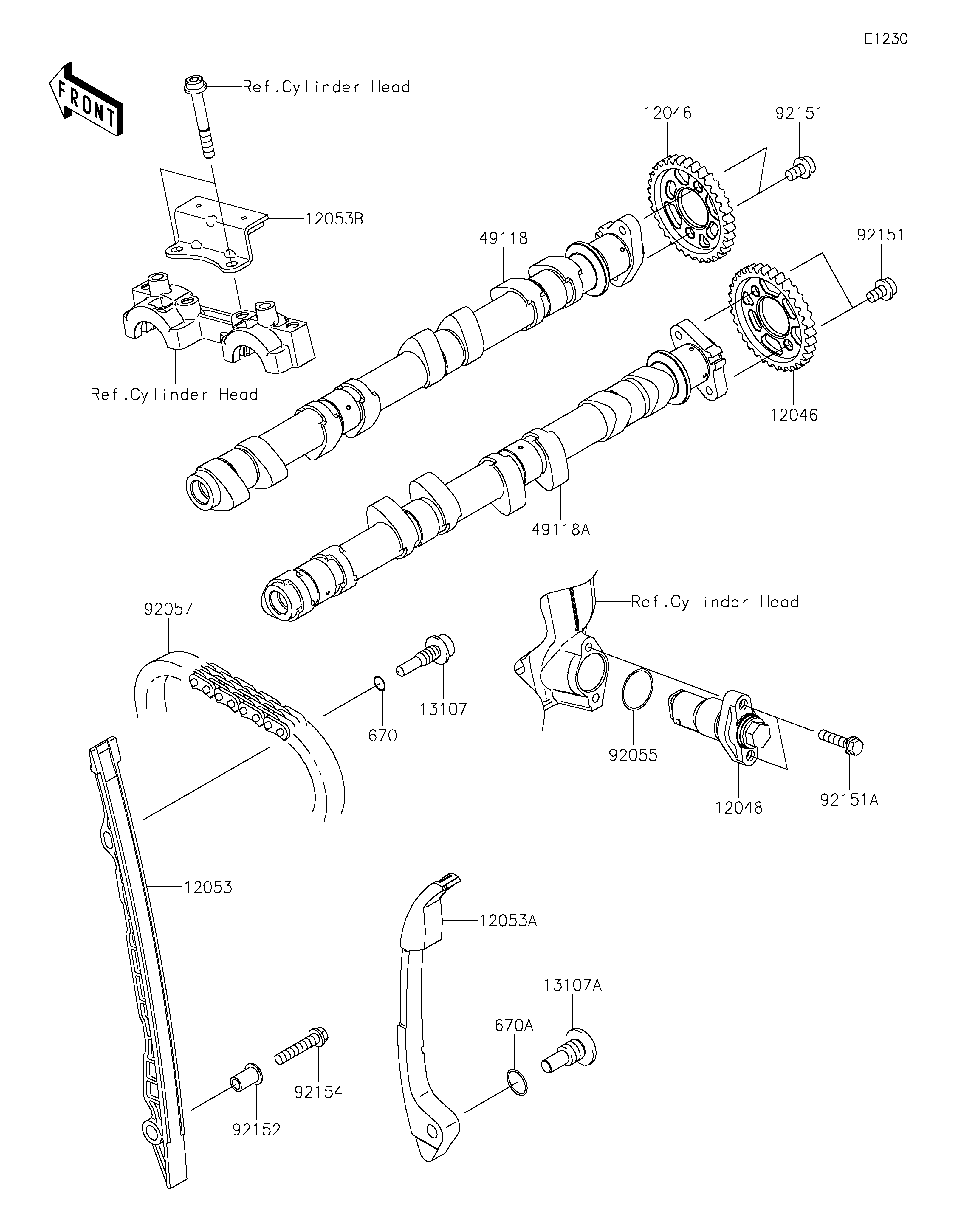 Camshaft(s)/Tensioner