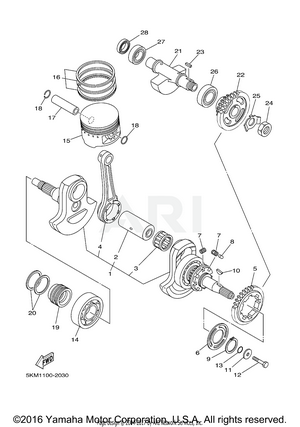 CRANKSHAFT PISTON