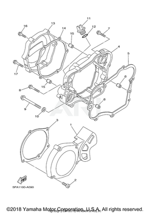 CRANKCASE COVER 1