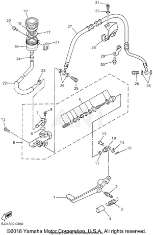 REAR MASTER CYLINDER