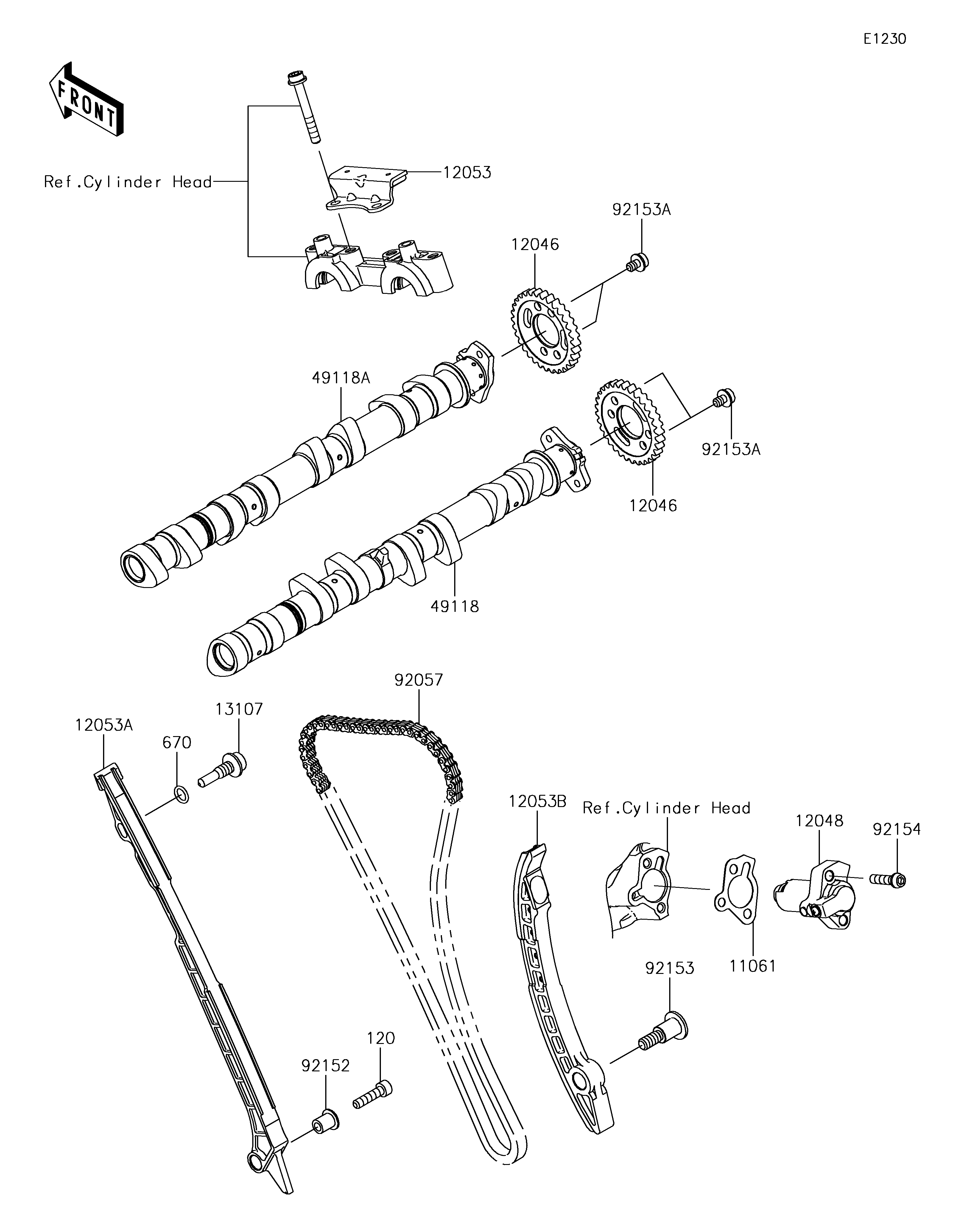 Camshaft(s)/Tensioner