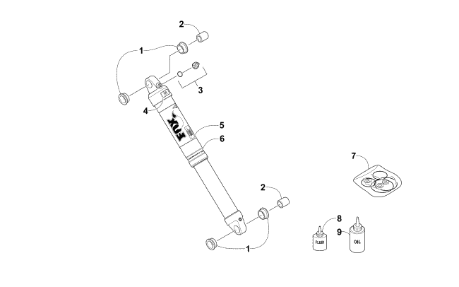 FRONT SUSPENSION SHOCK ABSORBER