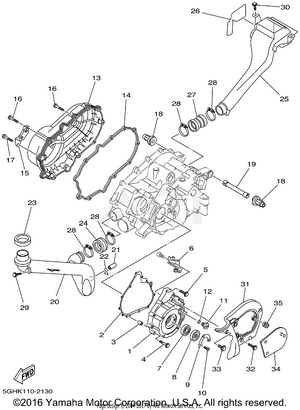 CRANKCASE COVER 1