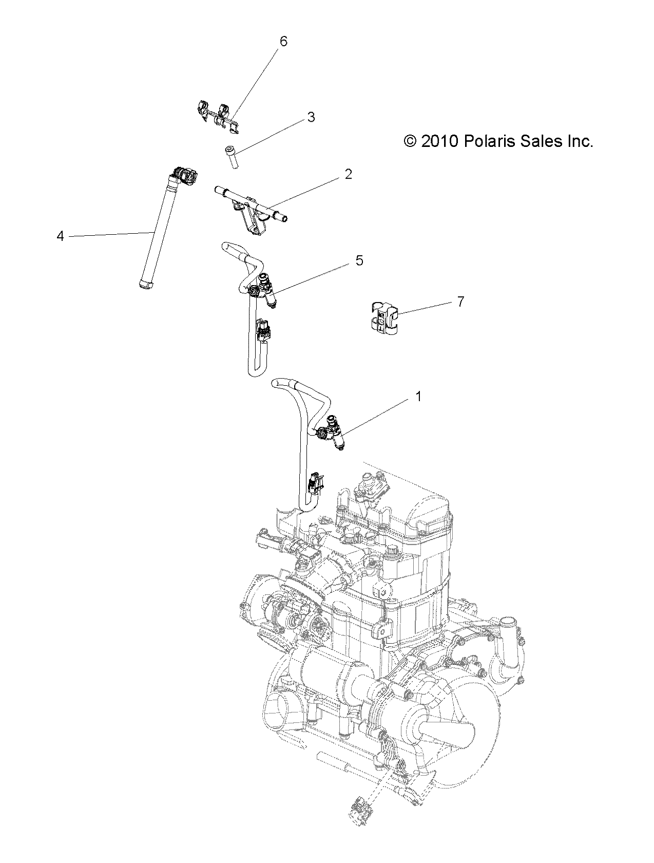 ENGINE, FUEL INJECTOR - R11HR76AG/AR (49RGRFUELINJECT116X6)