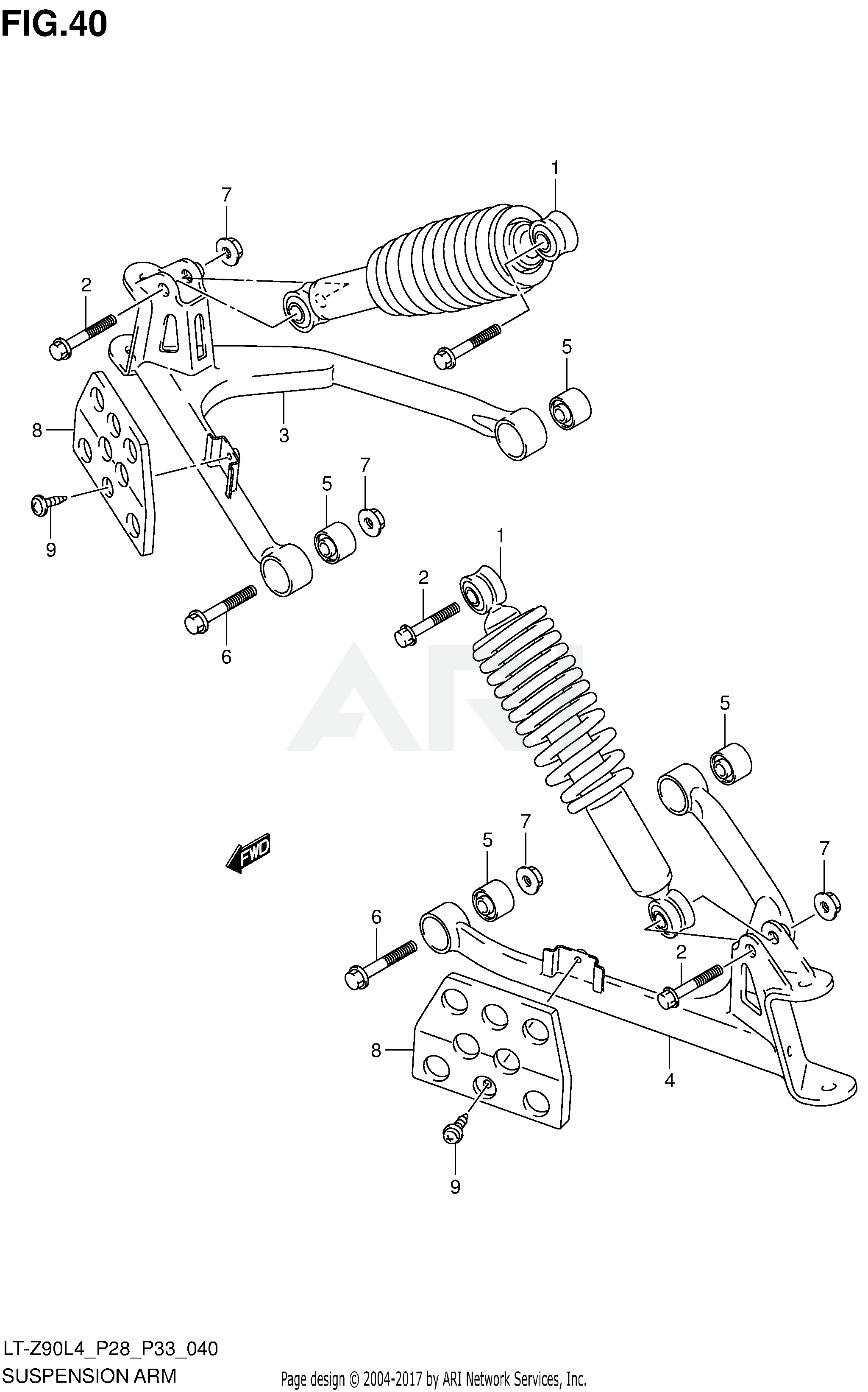 SUSPENSION ARM