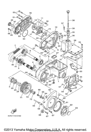 MIDDLE DRIVE GEAR