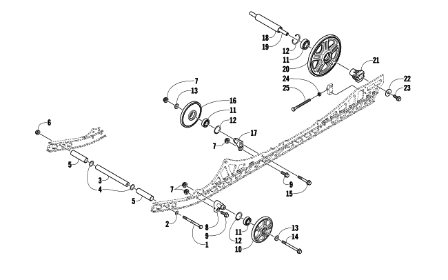 IDLER WHEEL ASSEMBLY