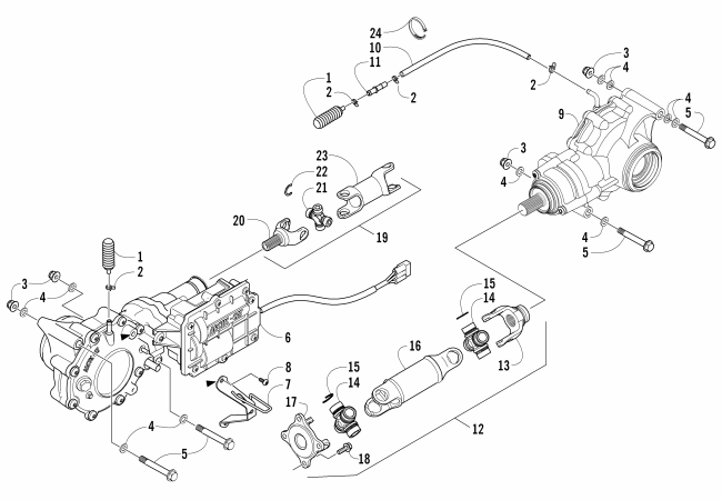 DRIVE TRAIN ASSEMBLY