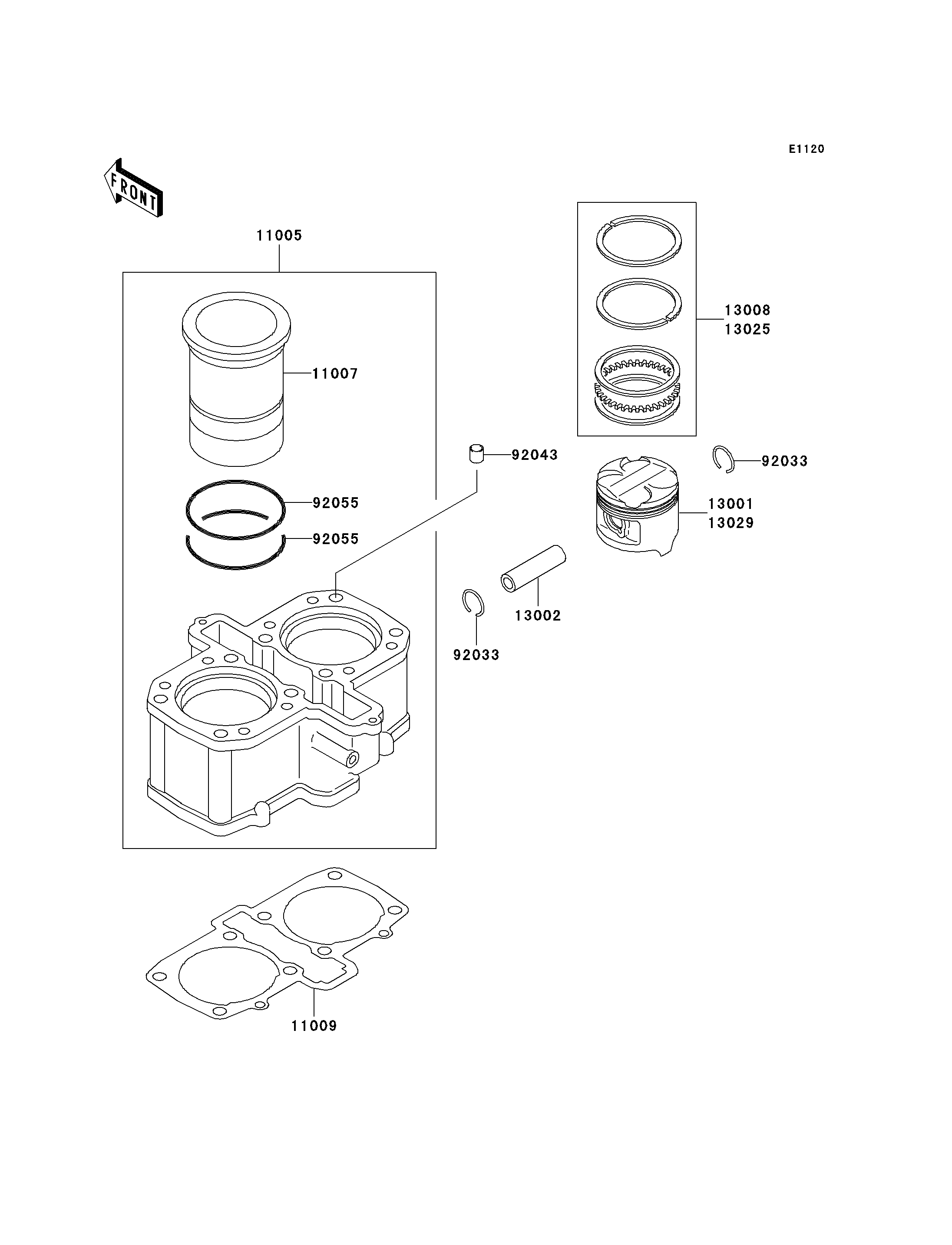 Cylinder/Piston(s)