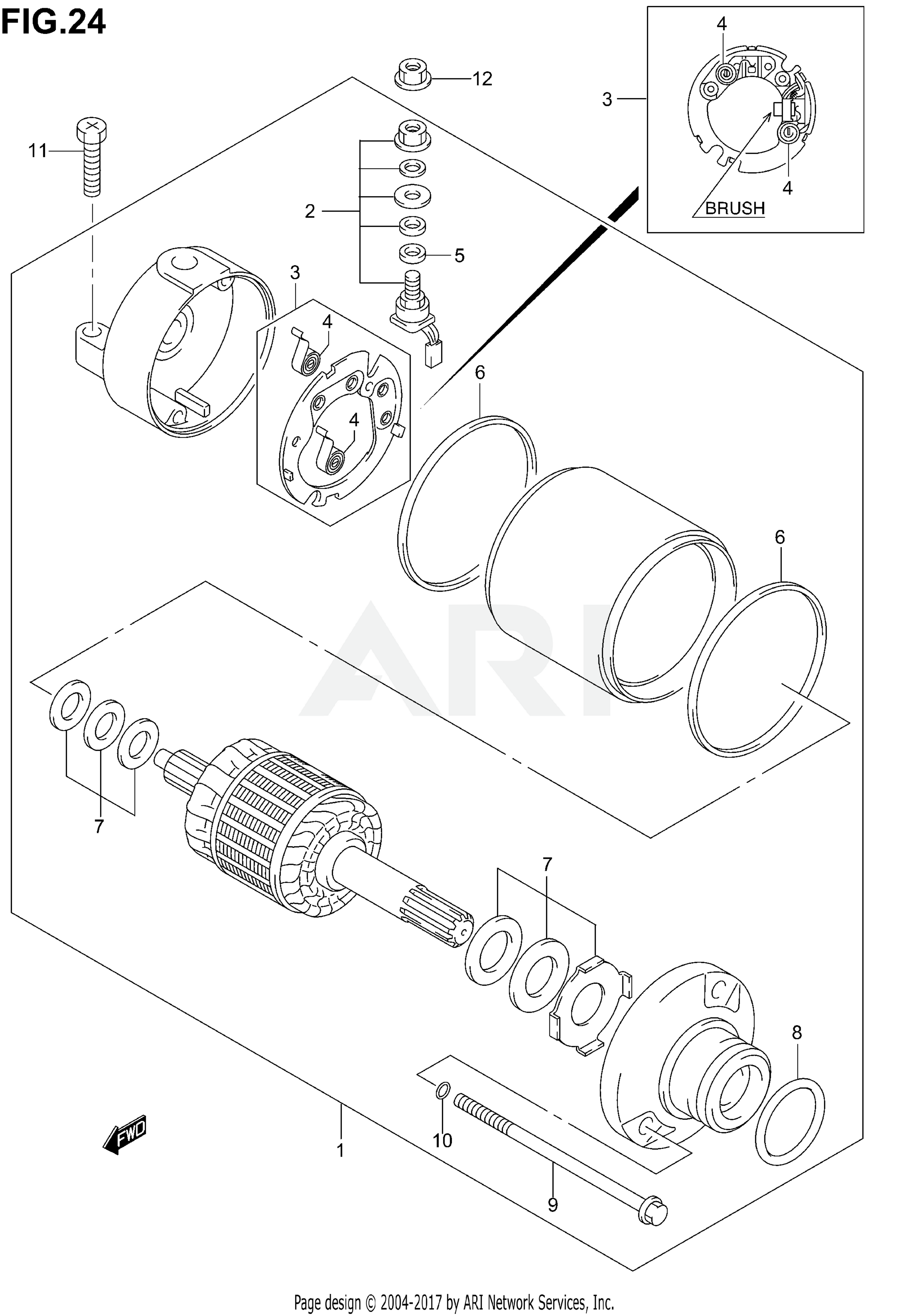 STARTING MOTOR