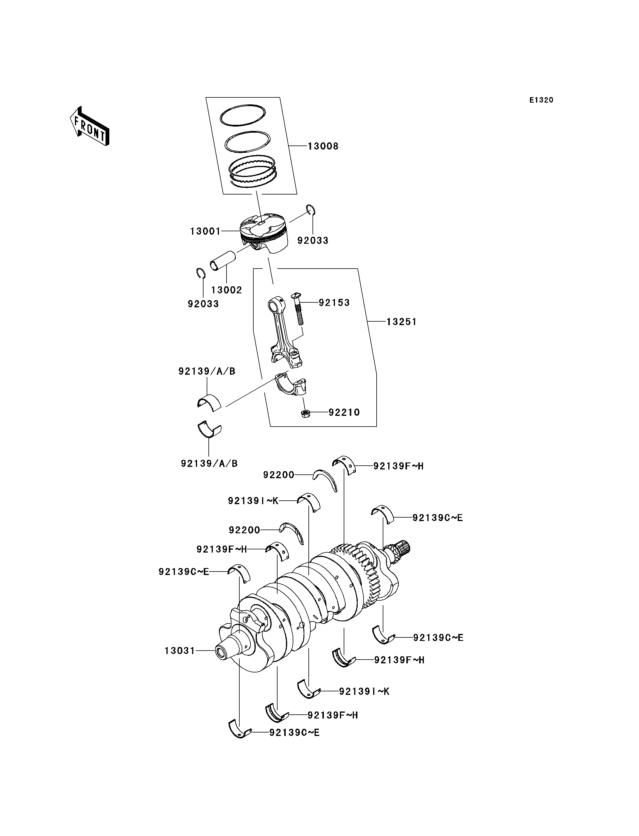 Crankshaft/Piston(s)