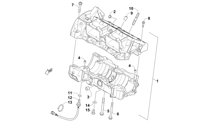 CRANKCASE ASSEMBLY