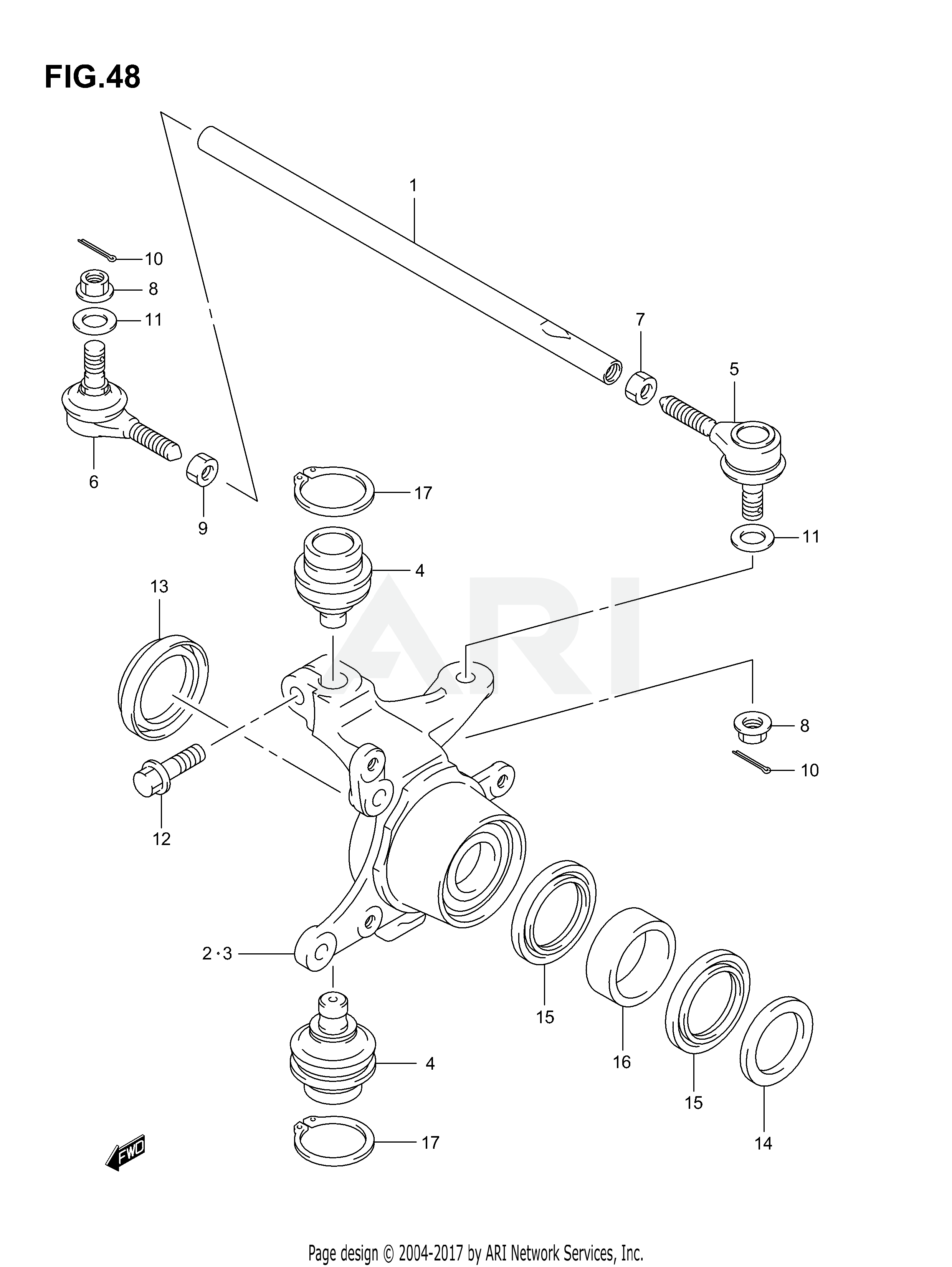 STEERING KNUCKLE