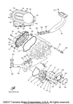 CRANKCASE COVER 1