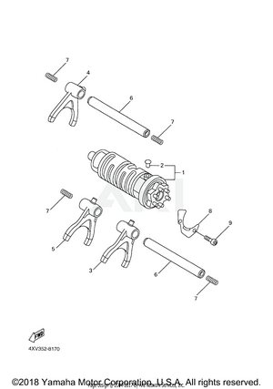 SHIFT CAM FORK