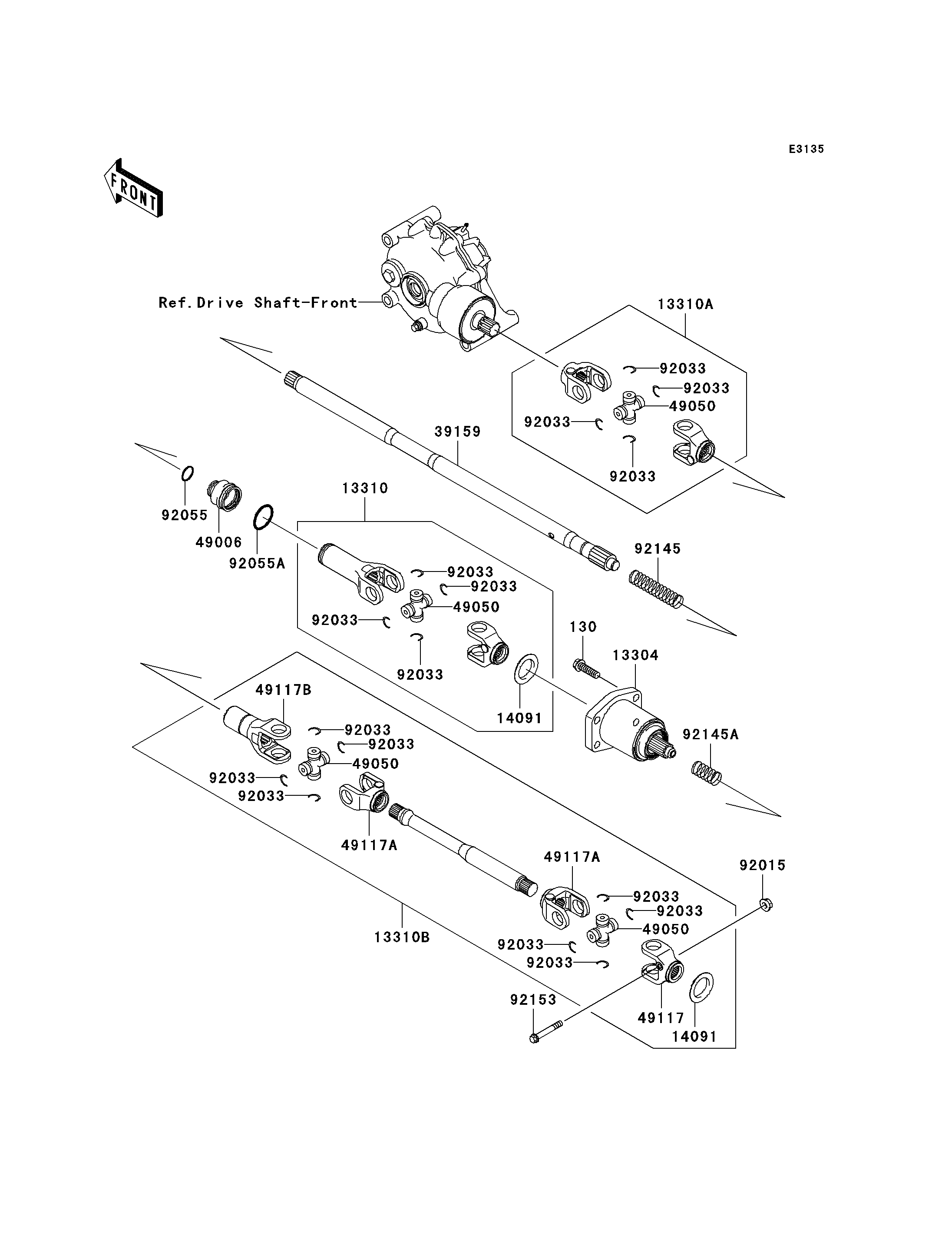 Drive Shaft-Propeller