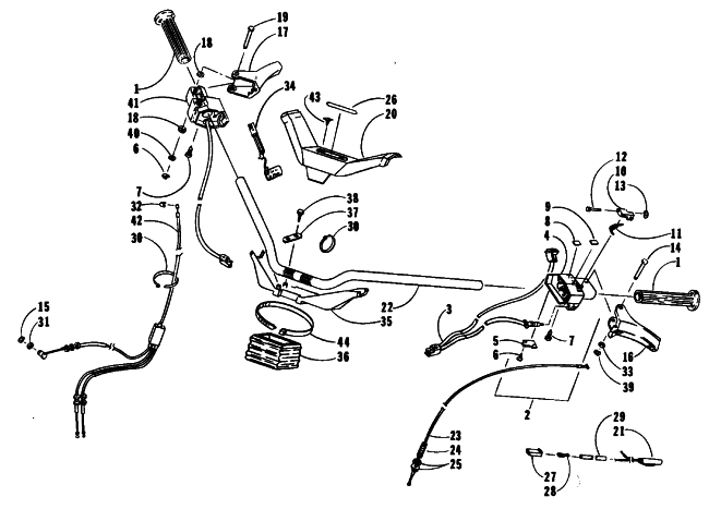 HANDLEBAR ASSEMBLY