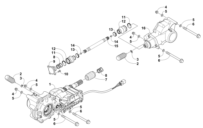 DRIVE TRAIN ASSEMBLY