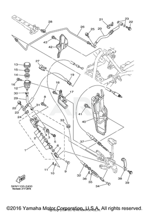 REAR MASTER CYLINDER