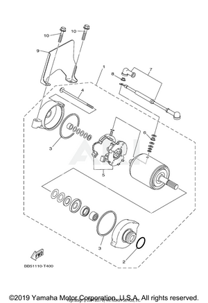 STARTING MOTOR