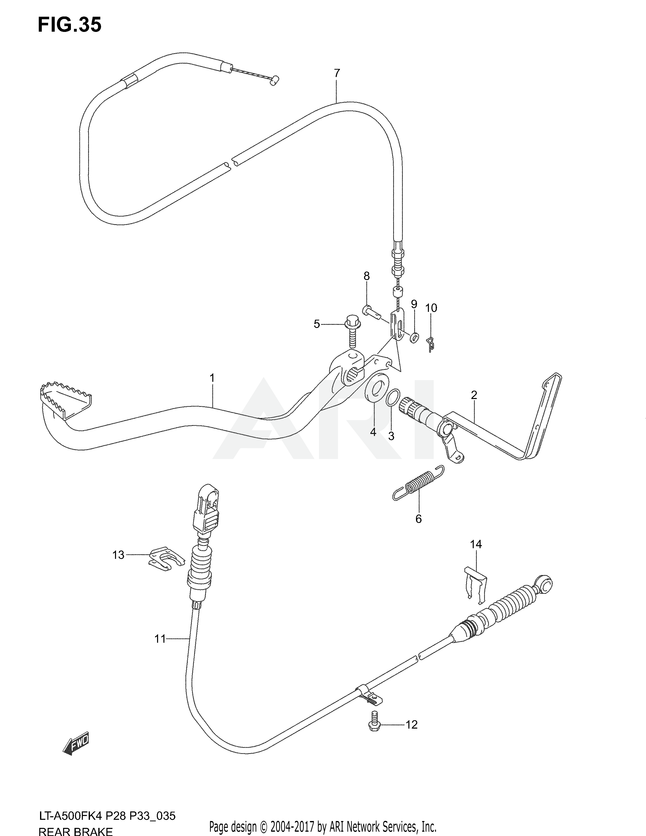 REAR BRAKE