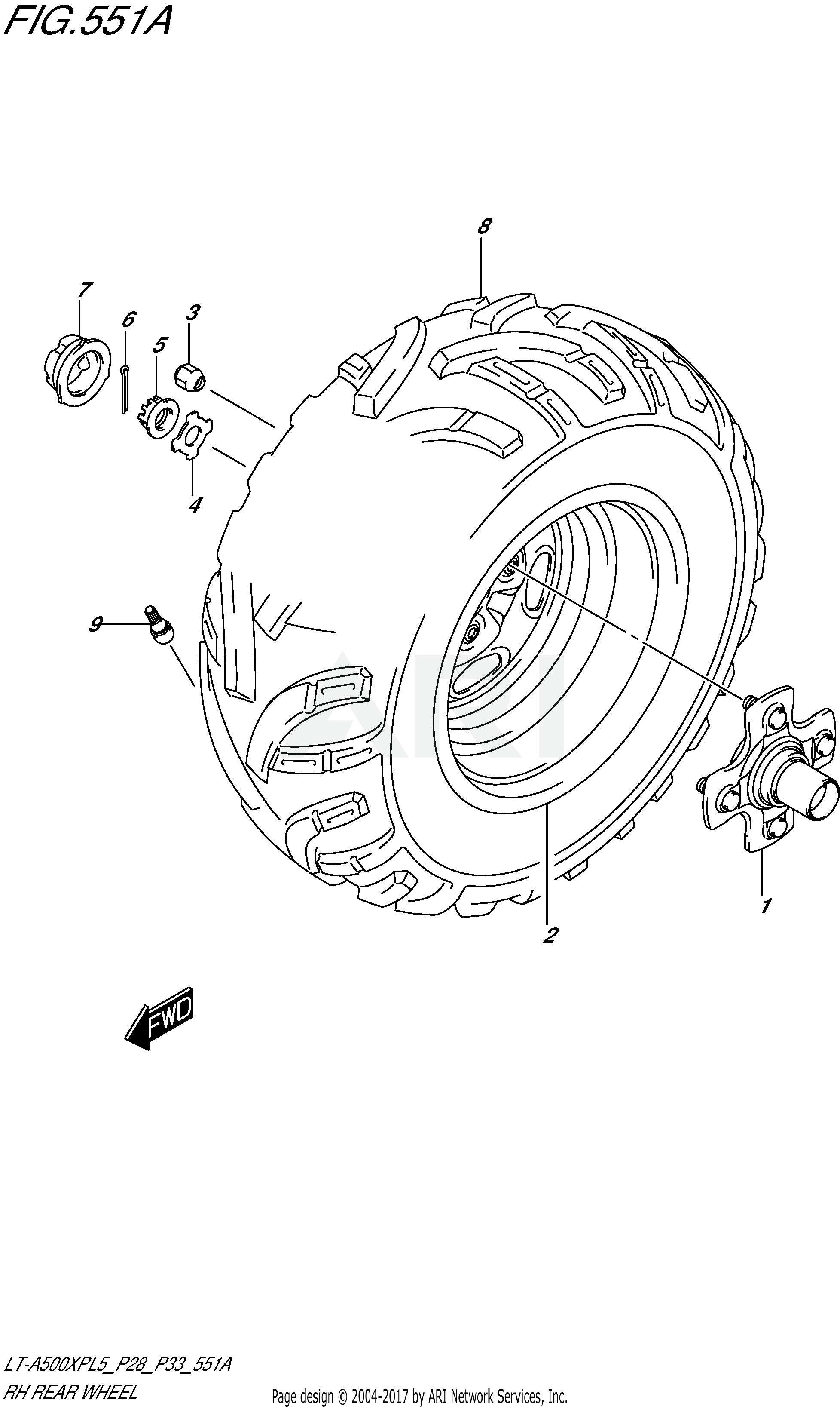 RH REAR WHEEL