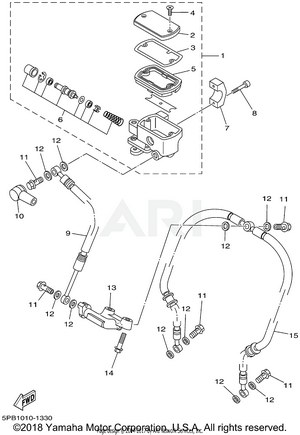 FRONT MASTER CYLINDER