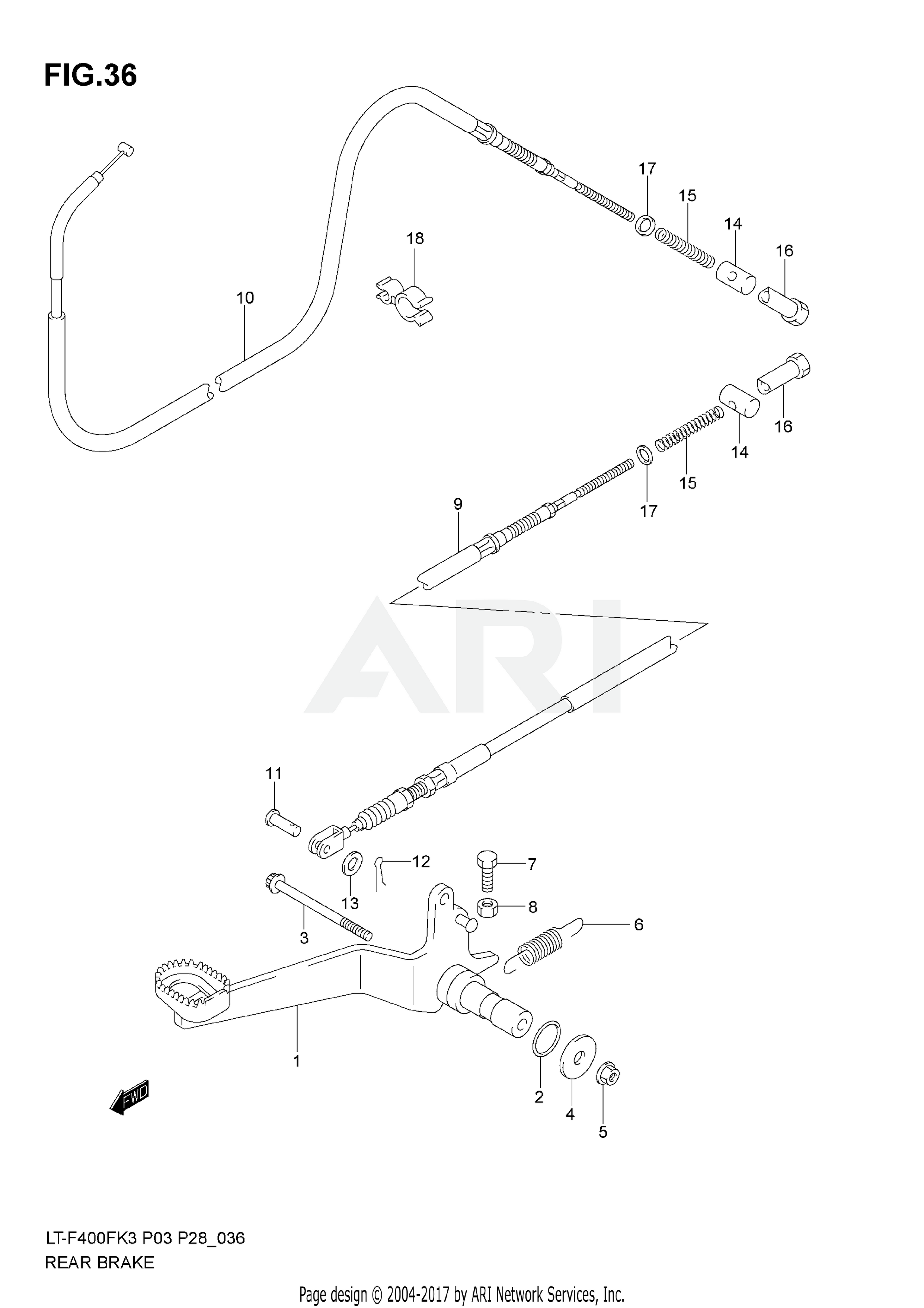 REAR BRAKE