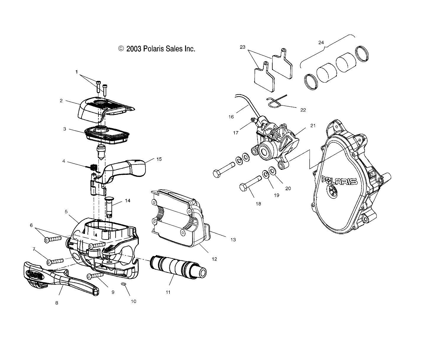 BRAKE - S04NT5BS/BE (4988518851B06)