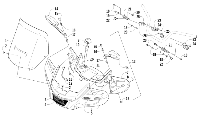 WINDSHIELD ASSEMBLY