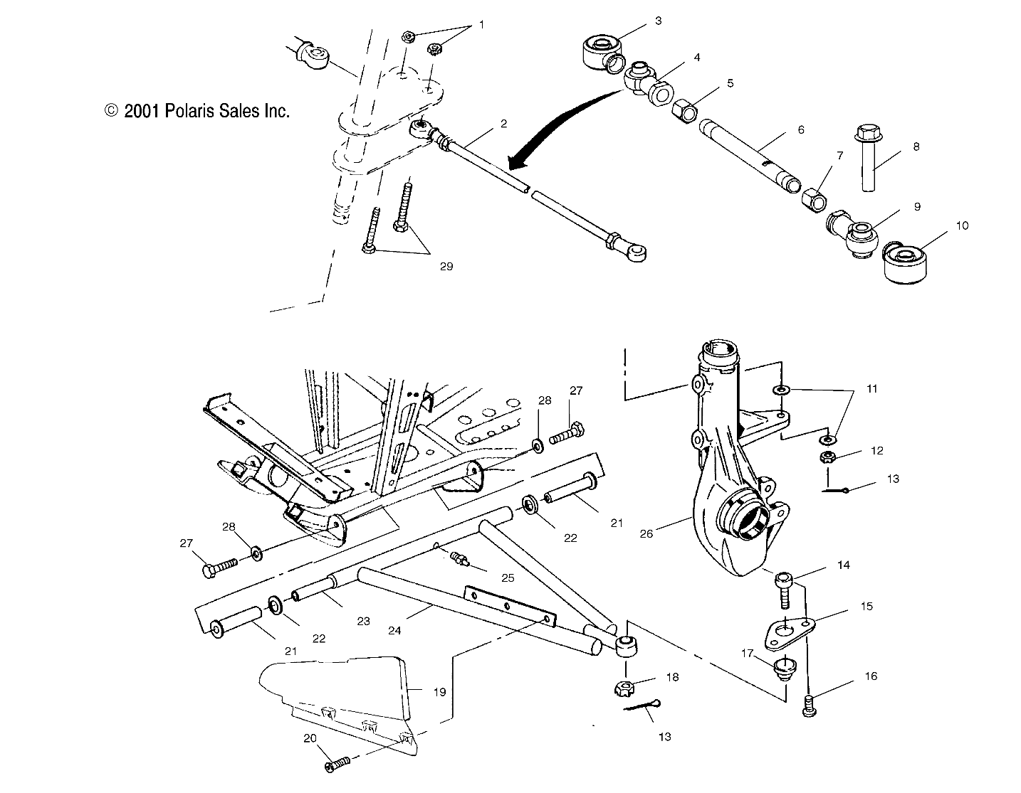 A-ARM/STRUT MOUNTING - A02CH42AA (4968536853B14)