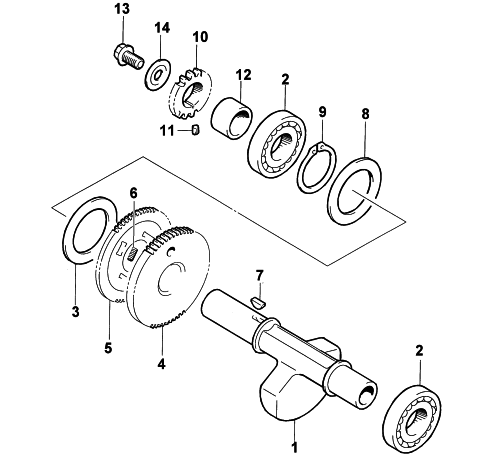 CRANK BALANCER ASSEMBLY