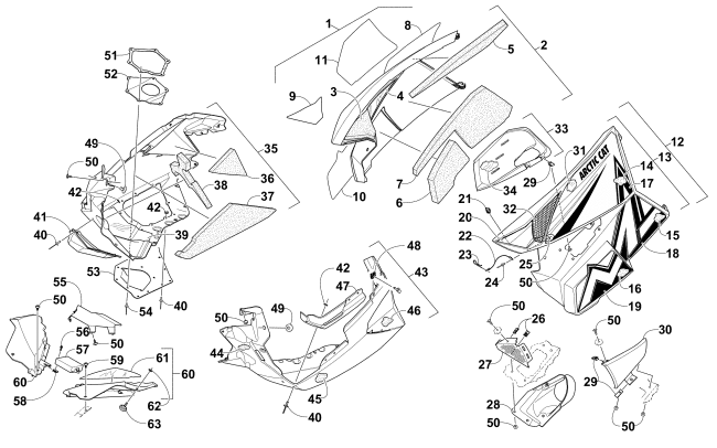 SKID PLATE AND SIDE PANEL ASSEMBLY