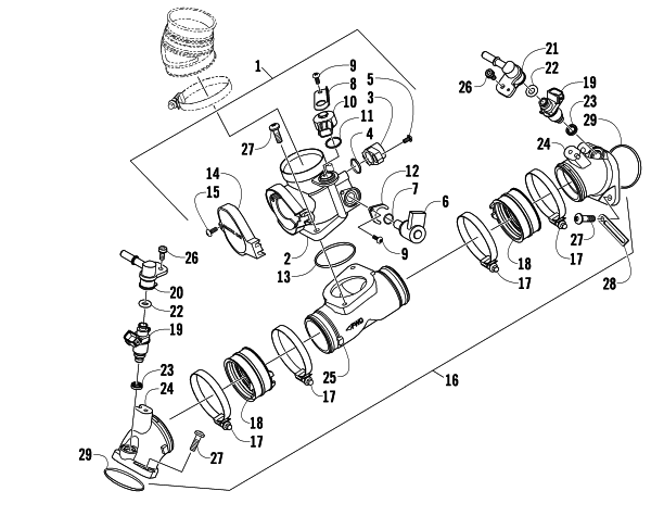 THROTTLE BODY ASSEMBLY