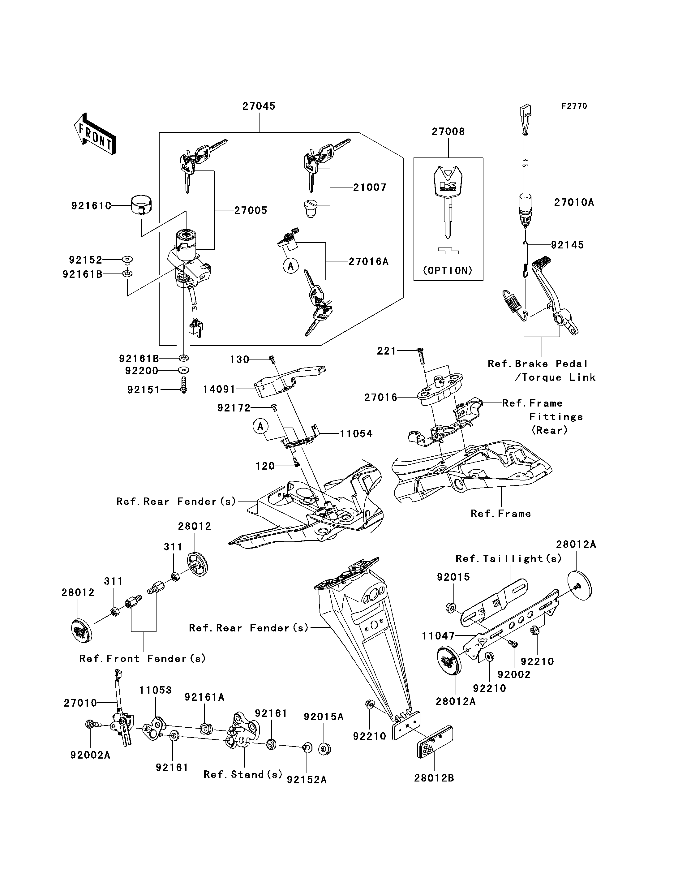 Ignition Switch/Locks/Reflectors