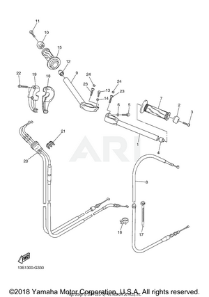 STEERING HANDLE & CABLE