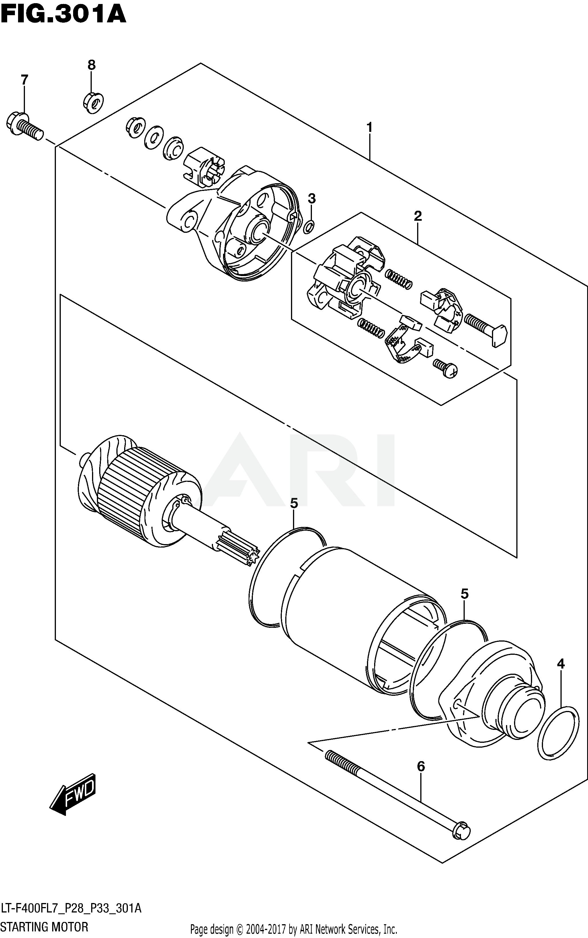 STARTING MOTOR