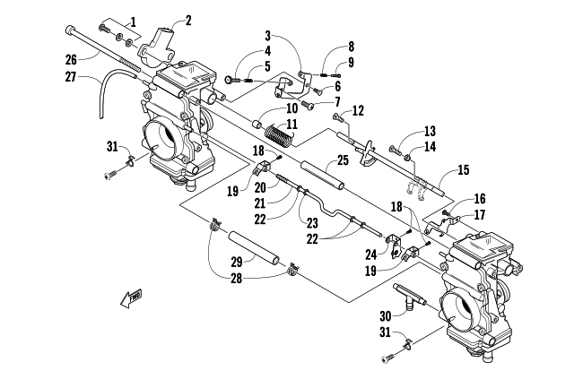 CARBURETOR - EXTERNAL PARTS