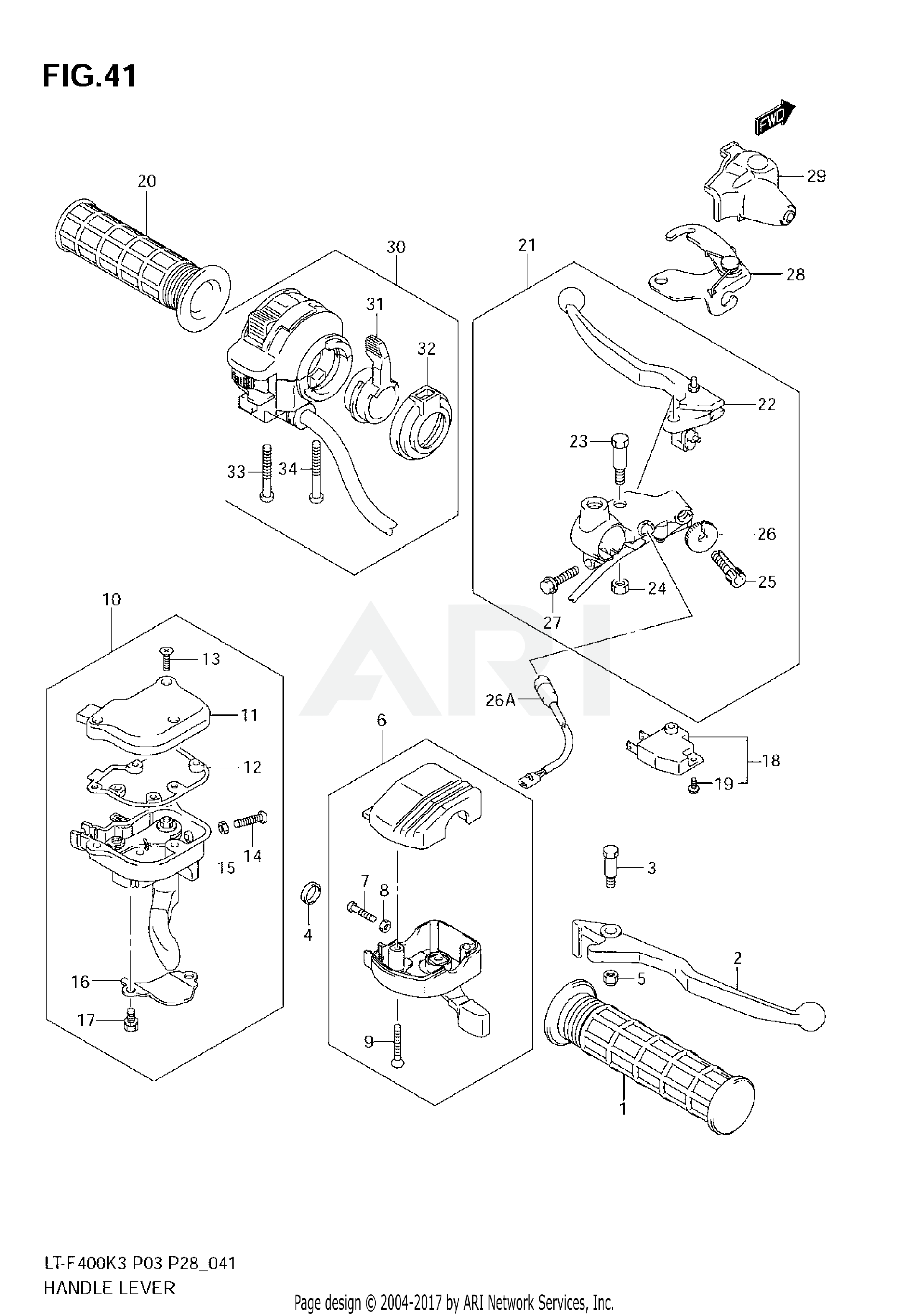 HANDLE LEVER