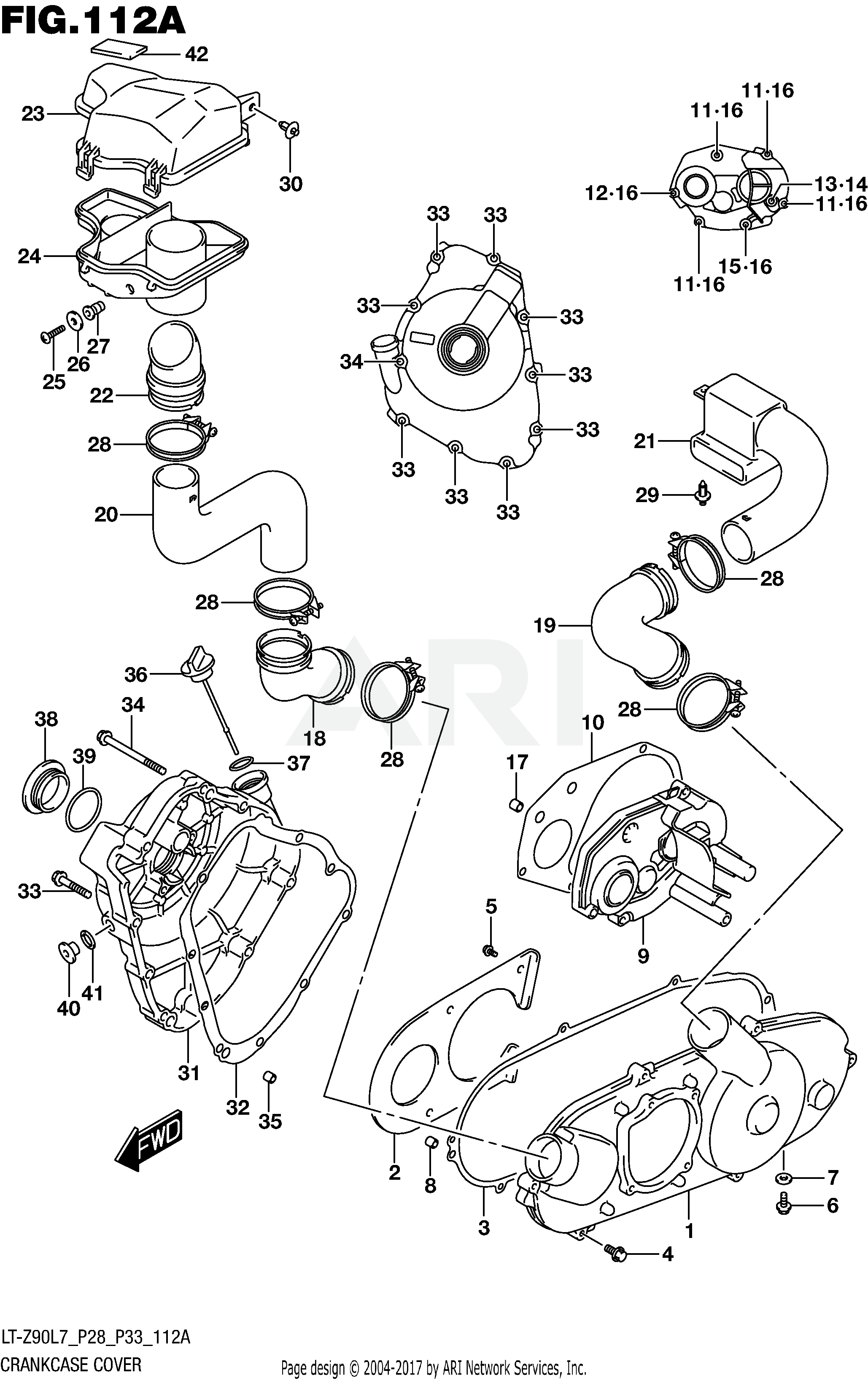 CRANKCASE COVER