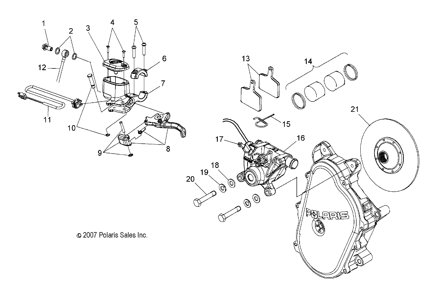 BRAKES, BRAKE SYSTEM - S09MX6FE (49SNOWBRAKE08600IQ)